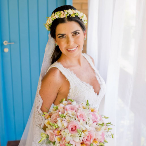 Beleza da noiva Alessandra Garcia